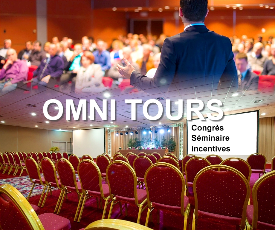 l'agence Omni tours organise des évènements, incentives, congrès et séminaires au Maroc